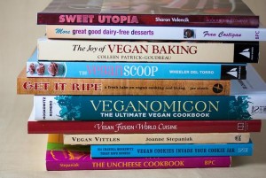 alcuni libri sull'alimentazione vegana